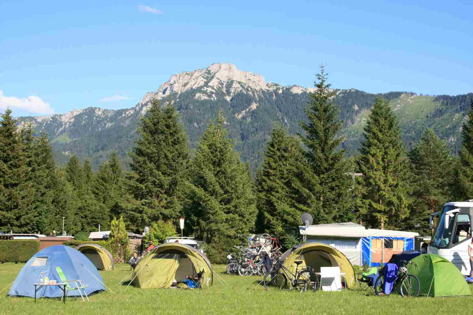 Zelten am Campingplatz Gippelblick Kernhof